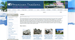 Desktop Screenshot of americantrailers.us